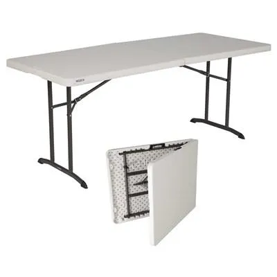 Lifetime 6-Foot Fold-In-Half Table (Commercial)