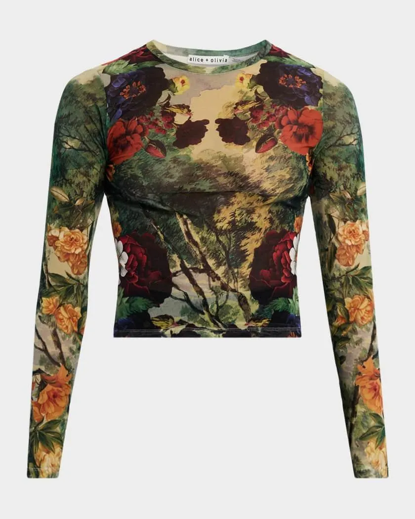 Forbidden Forest Delaina Mesh Top