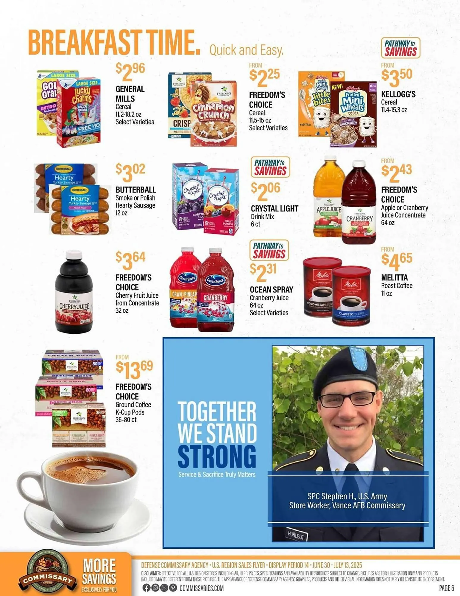 Weekly ad Commissary Weekly Ad from June 30 to July 13 2025 - Page 6
