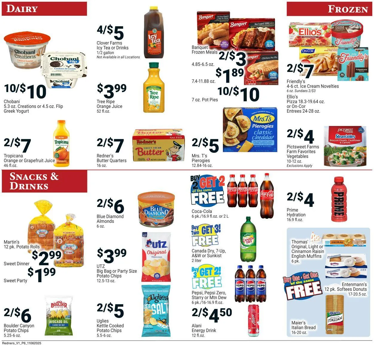 Weekly ad Redner’s Warehouse Market Current weekly ad from November 6 to November 12 2025 - Page 6