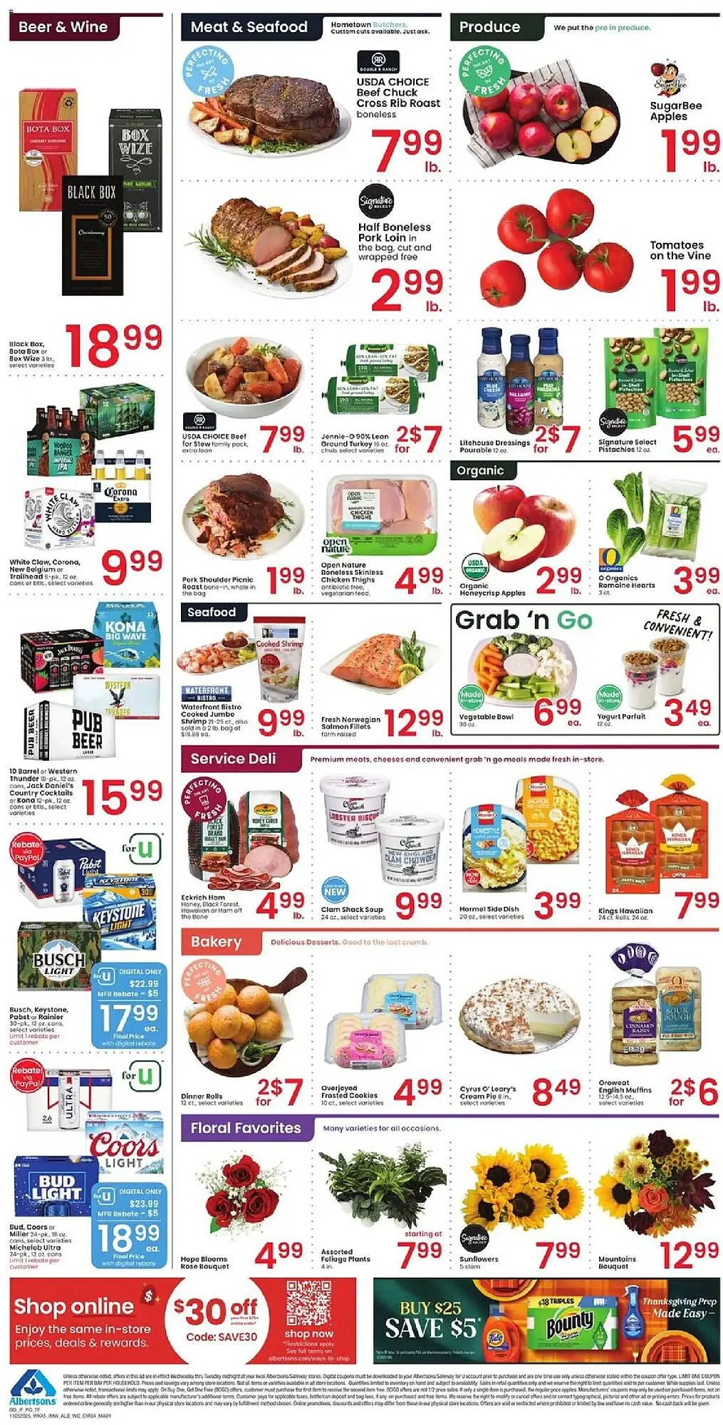 Weekly ad Albertsons weekly ad from November 5 to November 12 2025 - Page 4
