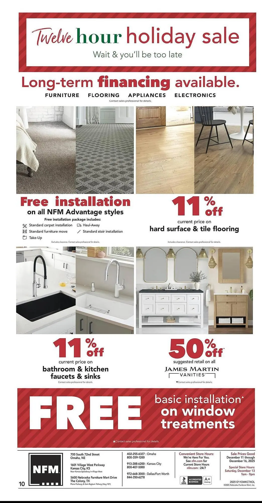 Weekly ad Nebraska Furniture Mart weekly ad from December 11 to December 16 2025 - Page 10