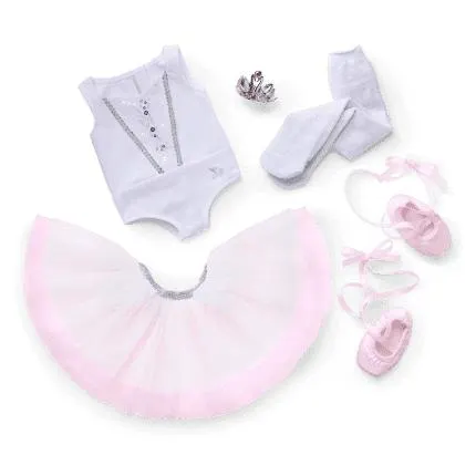 My First Ballet Recital Costume for 18-inch Dolls