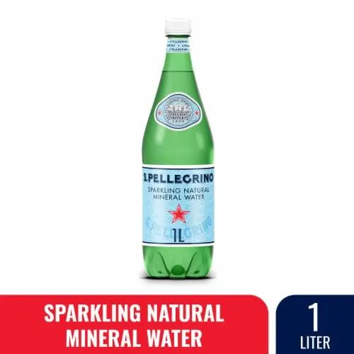 S.Pellegrino Sparkling Natural Mineral Water Plastic Bottle