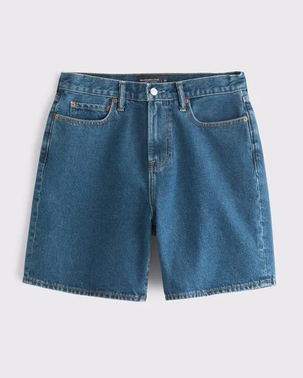 Loose Denim Short