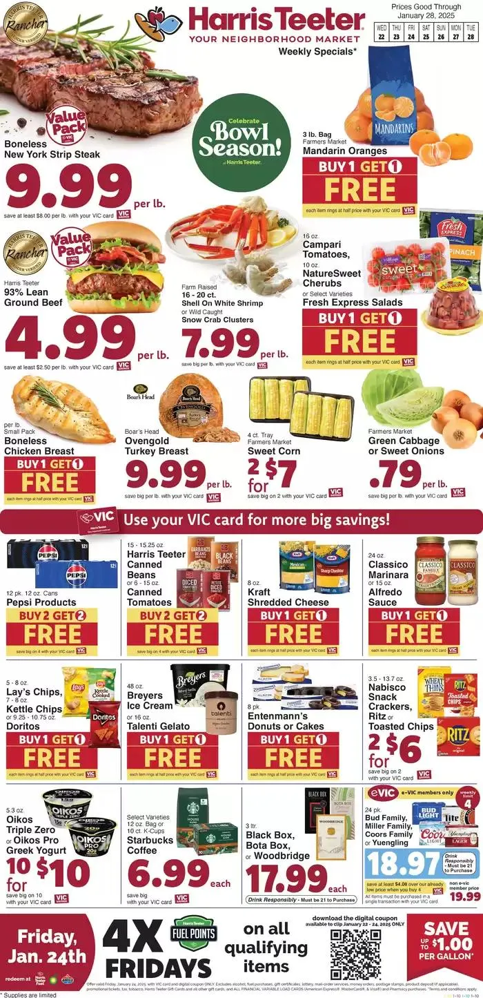 Weekly ad New offers to discover from January 22 to January 28 2025 - Page 1