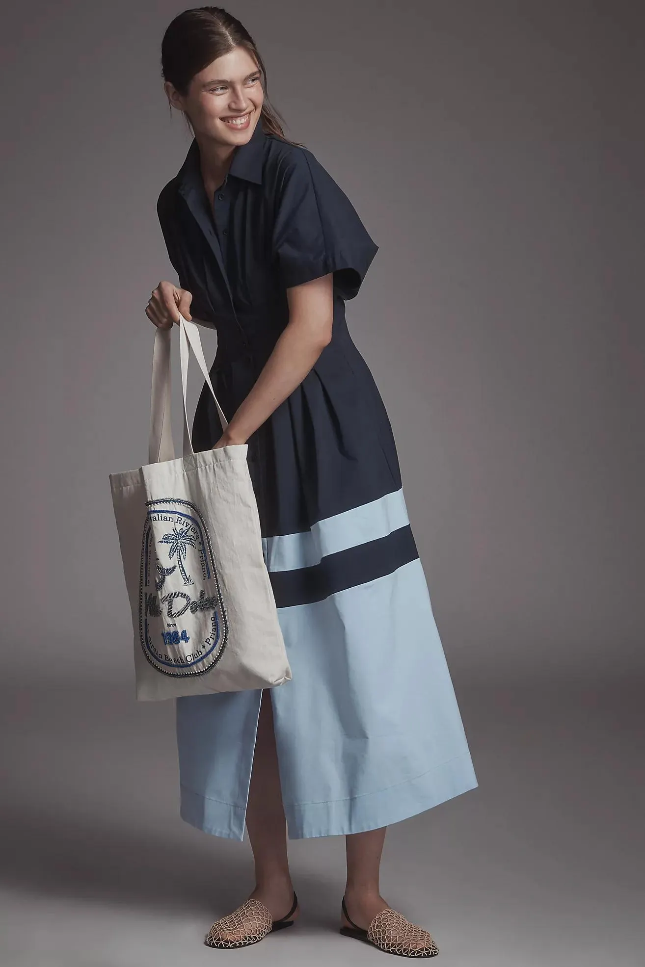 The Tobie Shirt Dress by Exquise