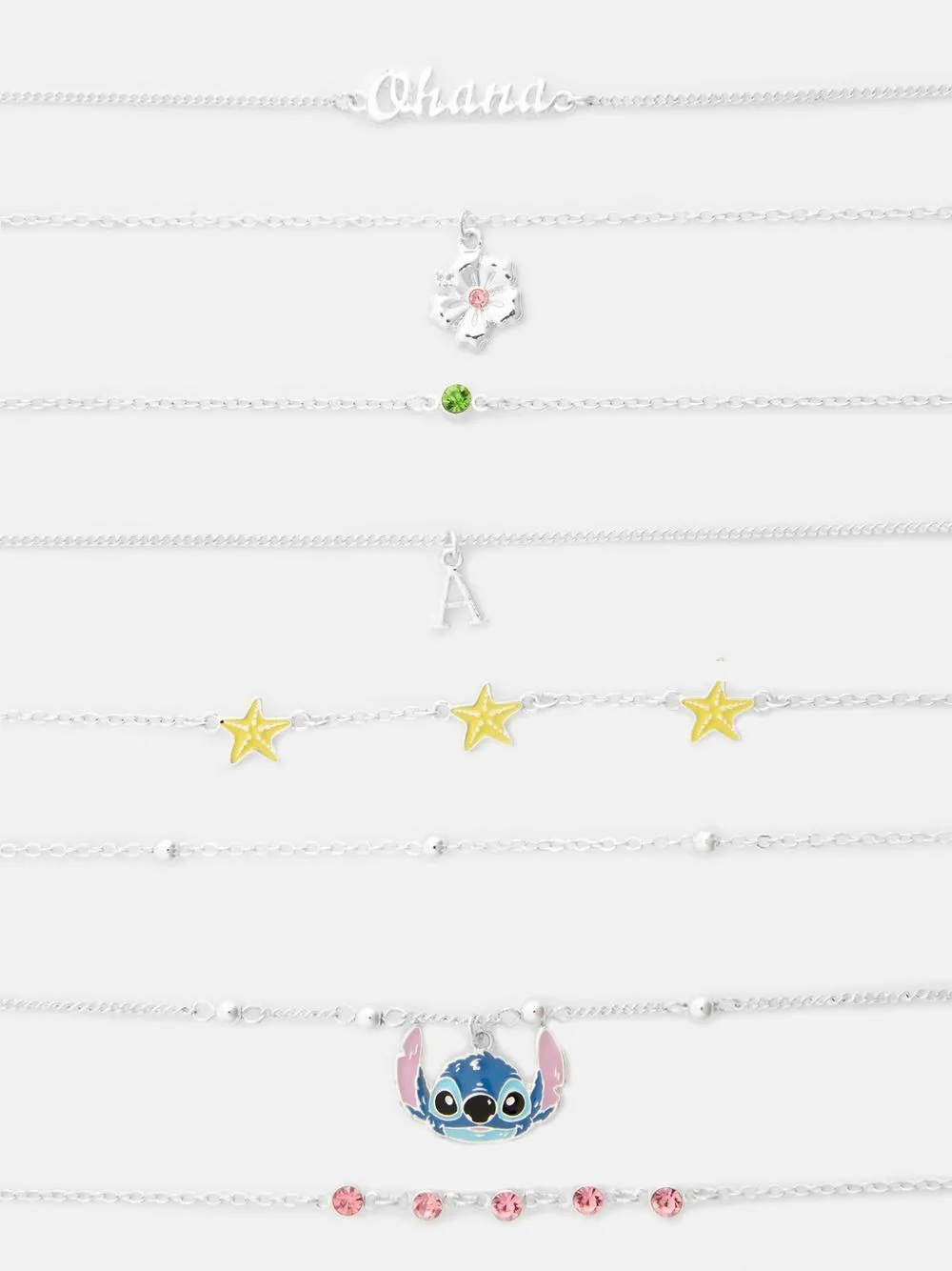 8-Pack Disney's Stitch Bracelets