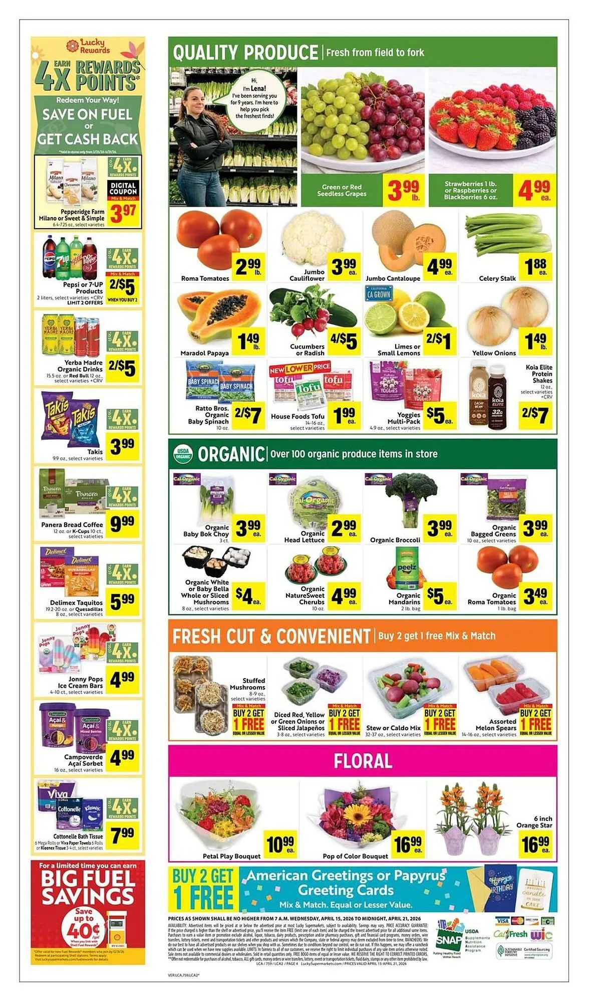 Weekly ad Lucky Supermarkets weekly ad from April 15 to April 21 2026 - Page 4