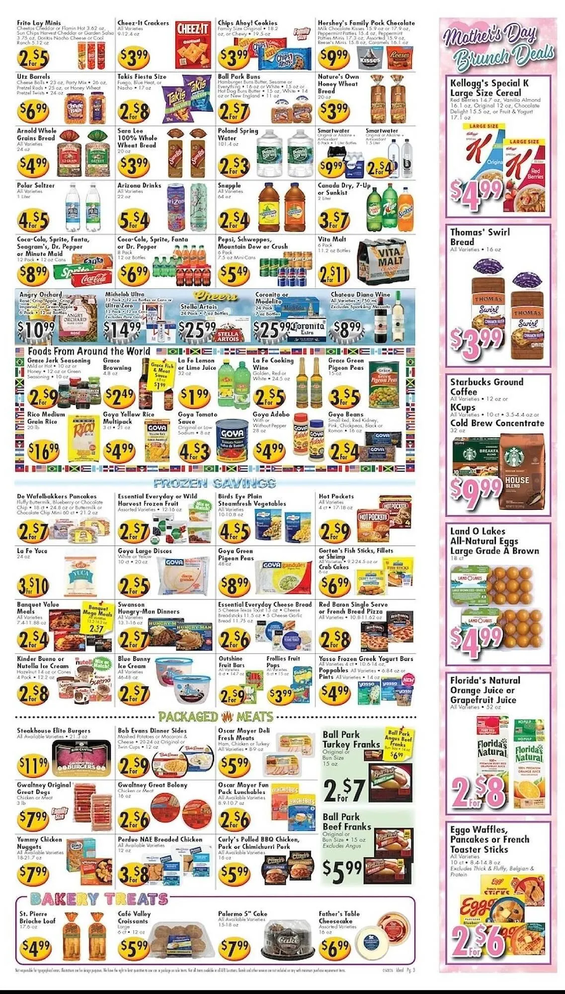 Weekly ad Ideal Food Basket circular from May 8 to May 14 2026 - Page 3