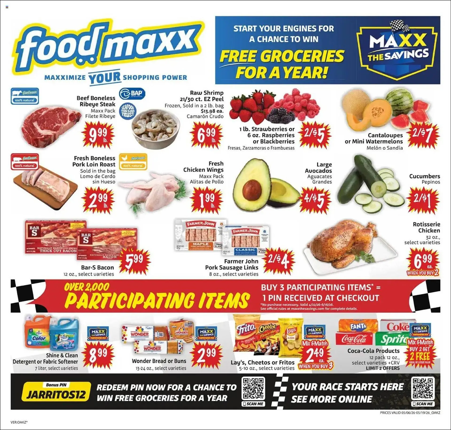 Weekly ad Foodmaxx weekly ad from May 6 to May 20 2026 - Page 1
