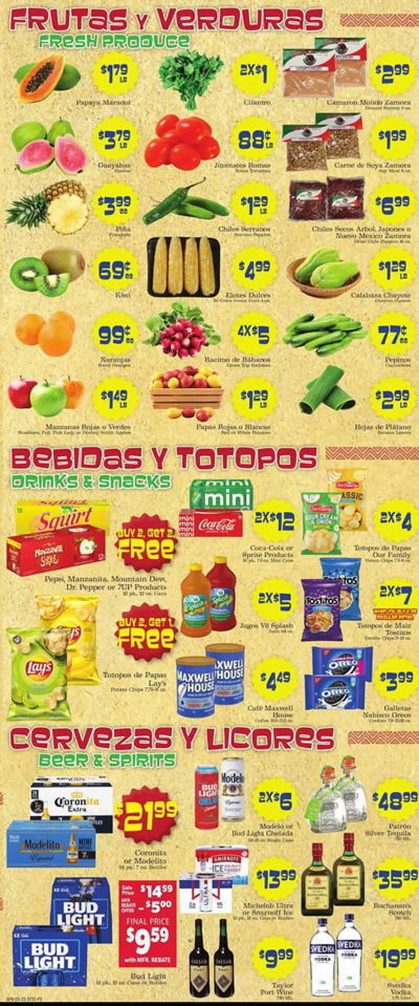 Catálogo de Supermercado Nuestra Familia Weekly Ad 23 de marzo al 29 de marzo 2025 - Página 3