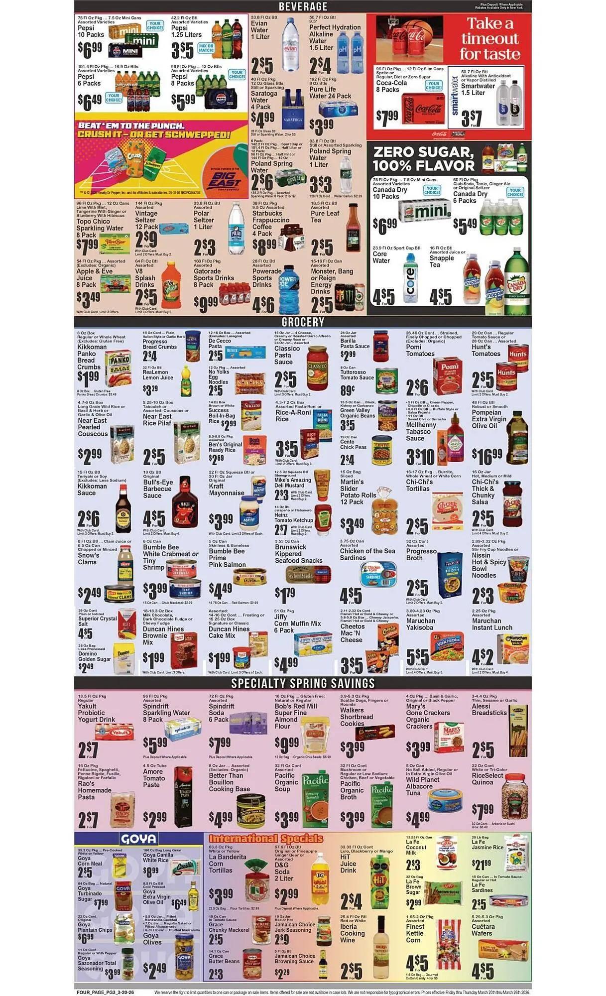 Weekly ad Food Universe circular from March 20 to March 26 2026 - Page 4