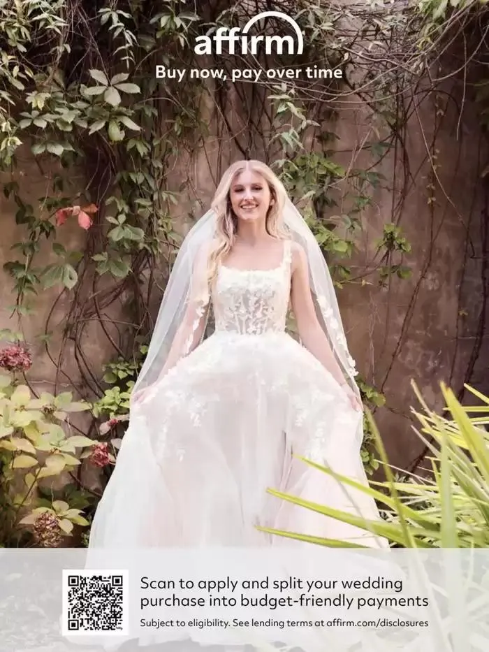 Weekly ad David's Bridal from March 25 to April 8 2025 - Page 12