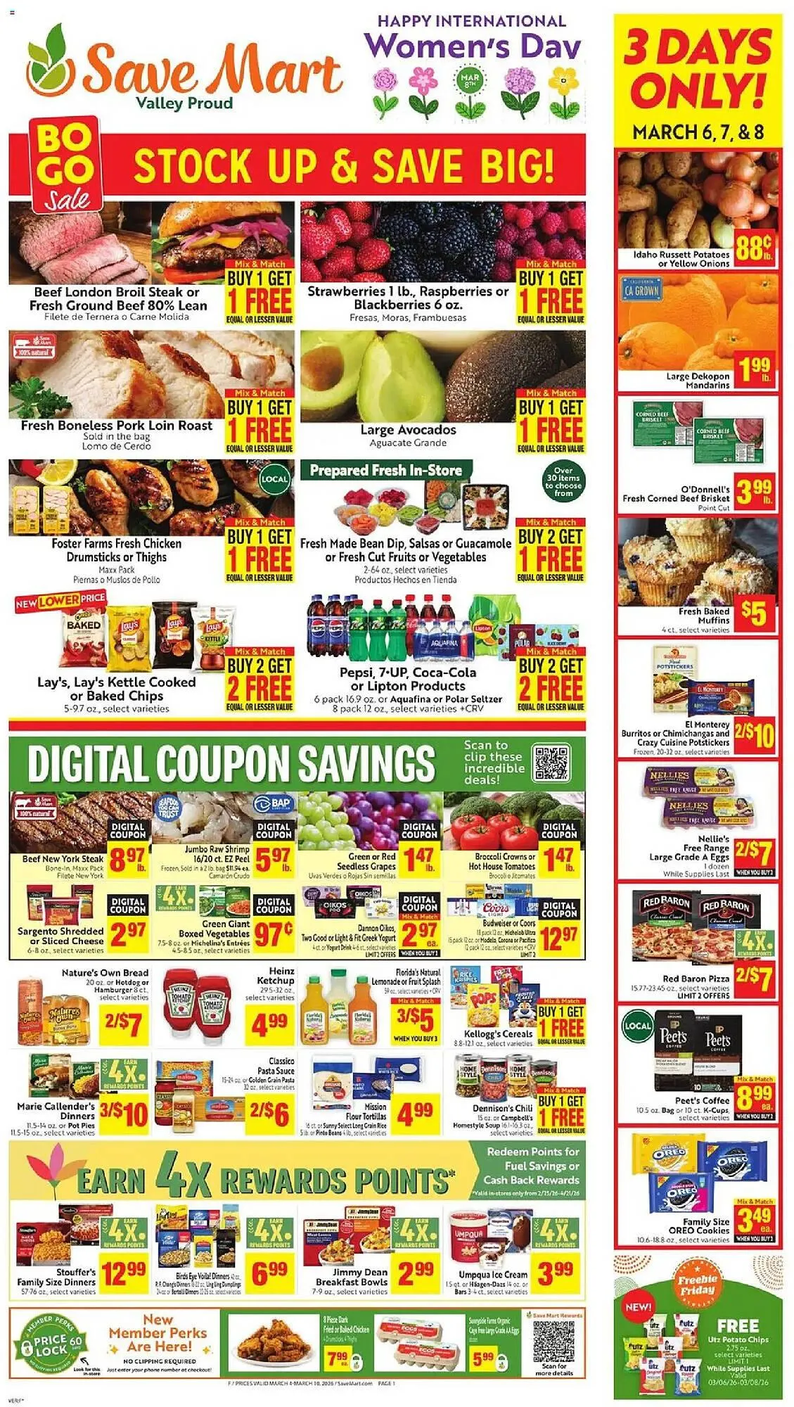 Weekly ad Save Mart weekly ad from March 4 to March 11 2026 - Page 1