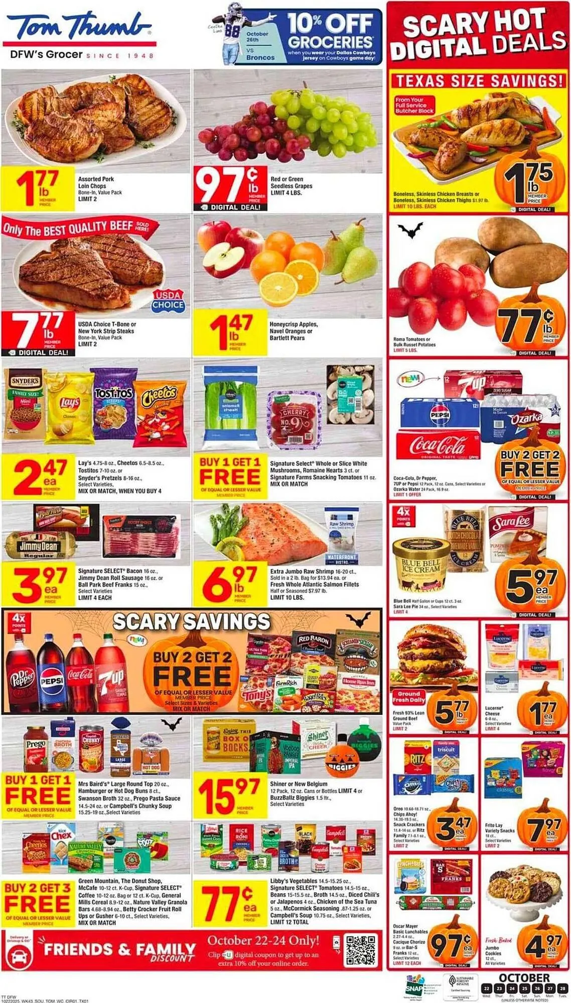 Tom Thumb weekly ad - 1