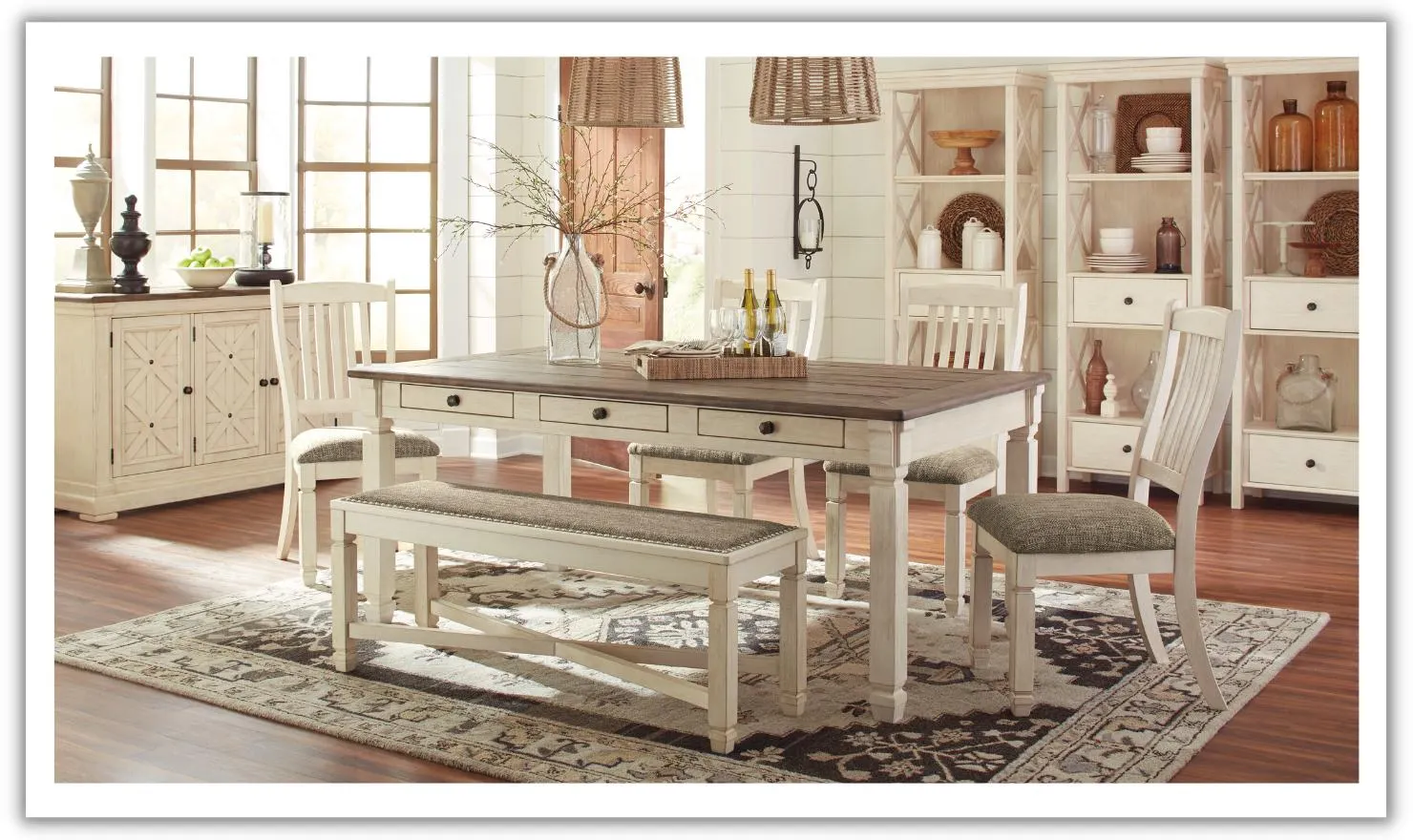 Modern Heritage Bolanburg Rectangular Dining Set