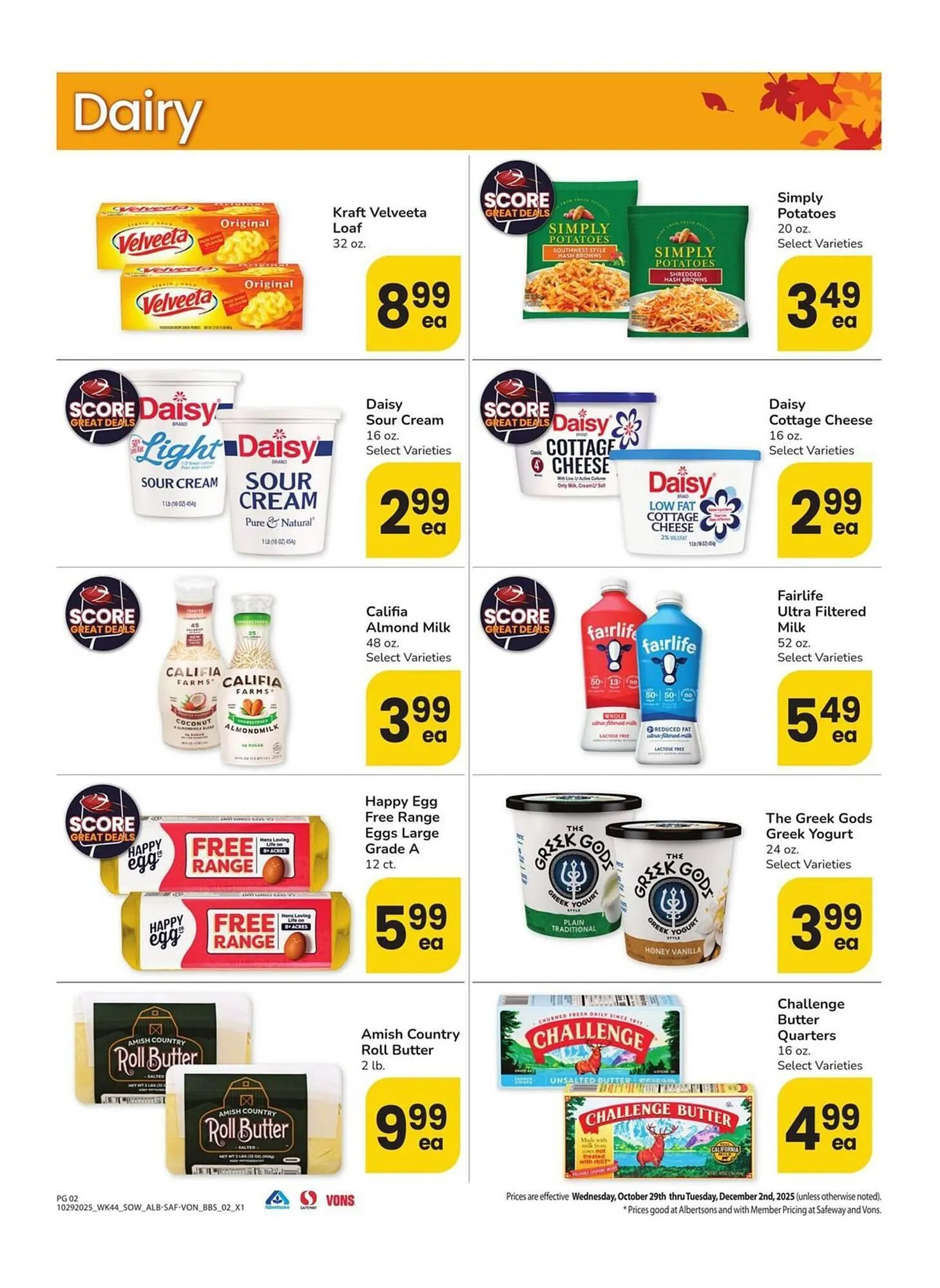 Weekly ad Albertsons weekly ad from October 29 to December 2 2025 - Page 2