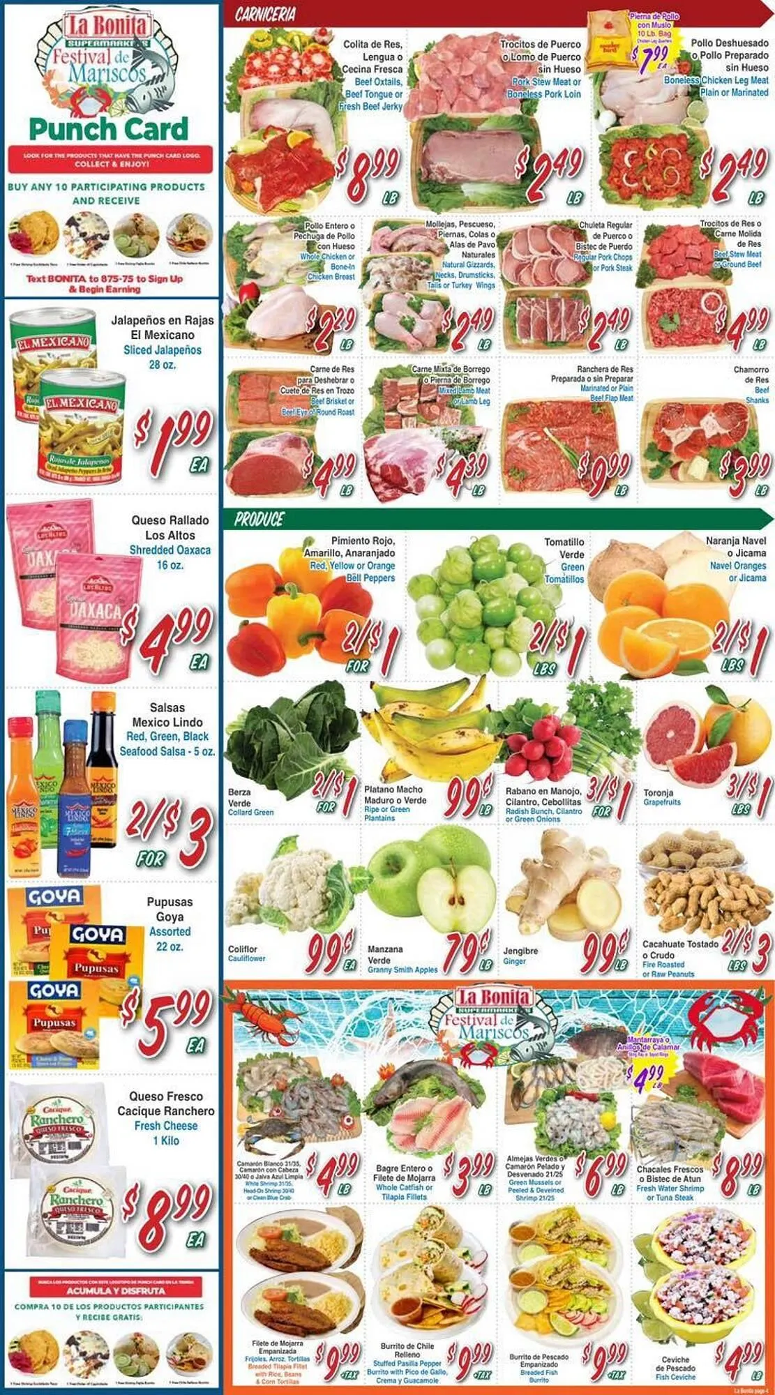 Catálogo de La Bonita Supermarkets Weekly Ad 9 de abril al 15 de abril 2025 - Página 4