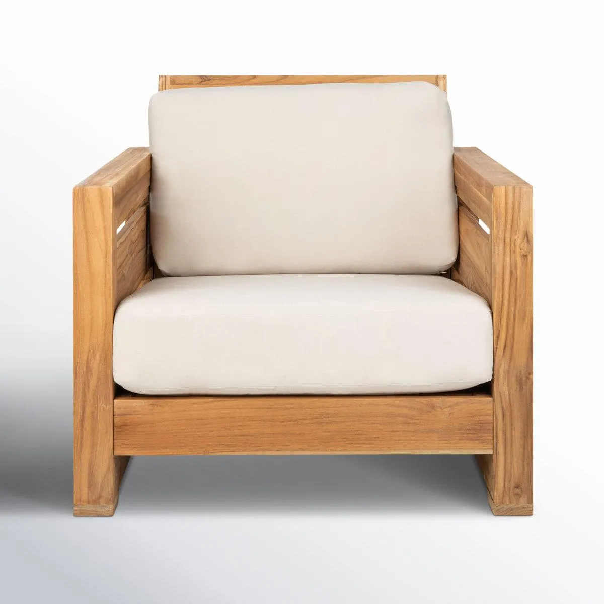 Baela Teak Patio Chair with Cushions
