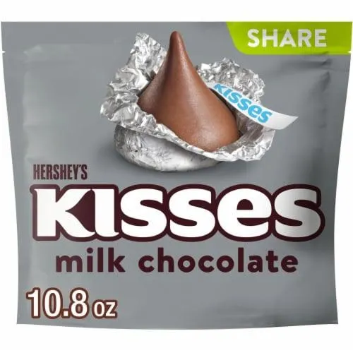 HERSHEY'S KISSES Milk Chocolate Candy Share Pack