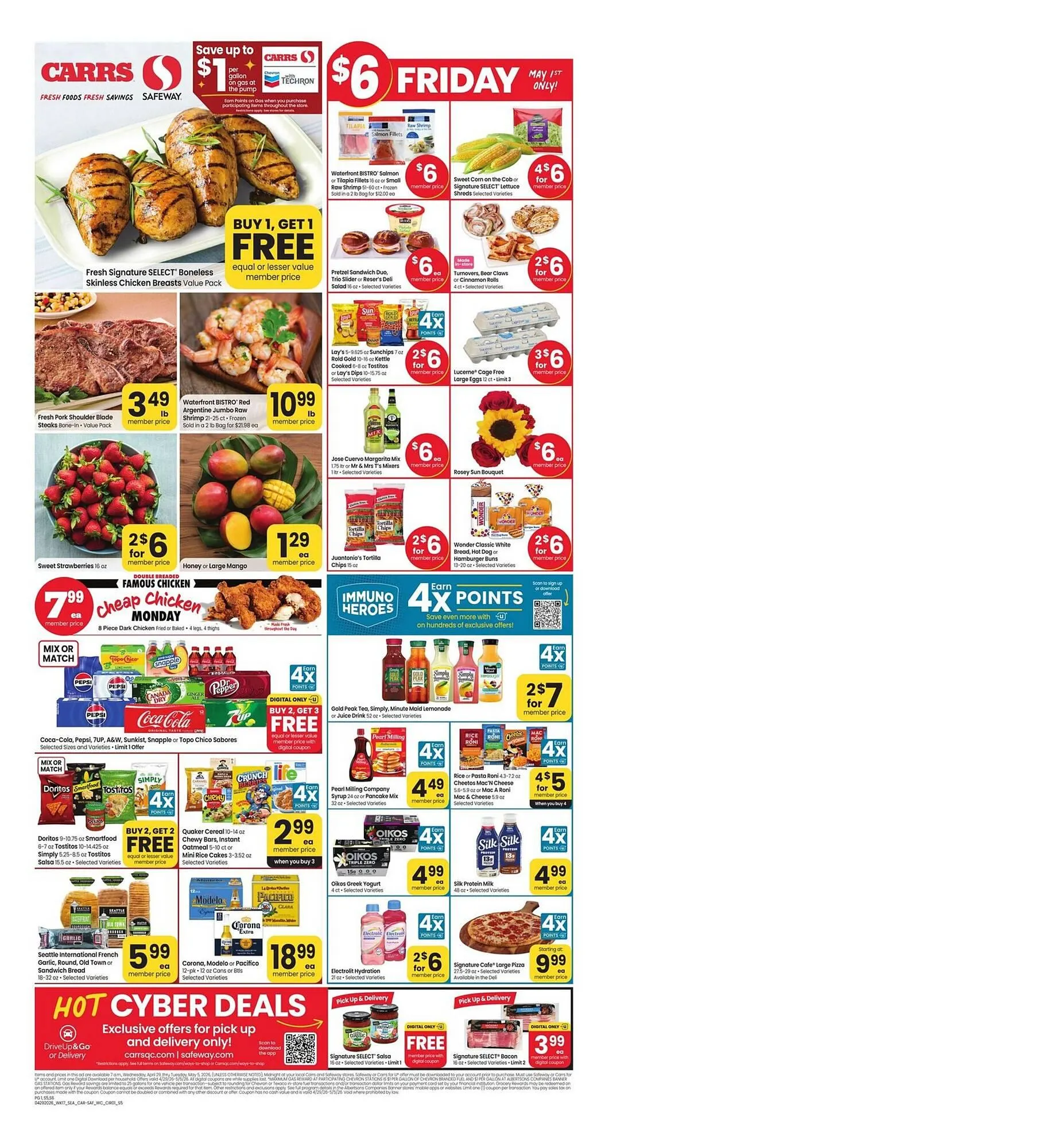 Weekly ad Carrs weekly ad from April 29 to May 5 2026 - Page 1