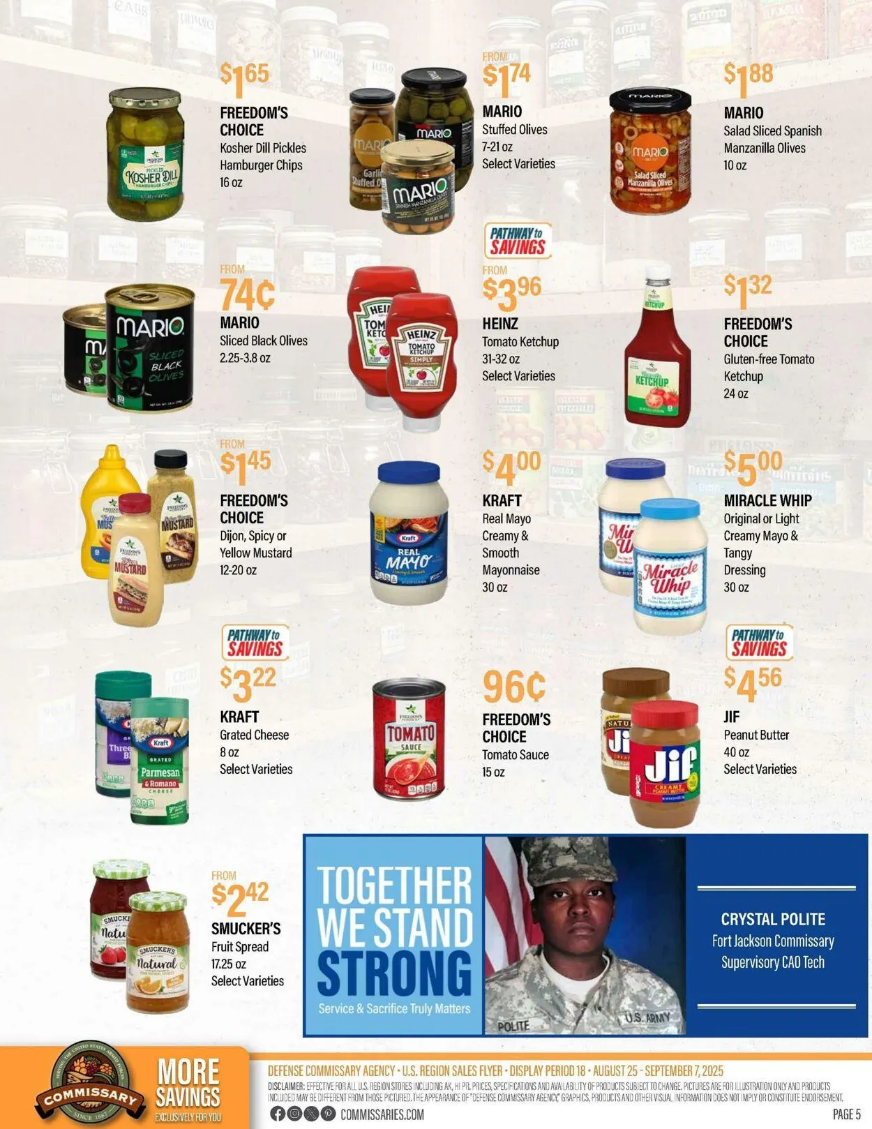 Weekly ad Commissary - Fort Irwin from August 25 to September 8 2025 - Page 5