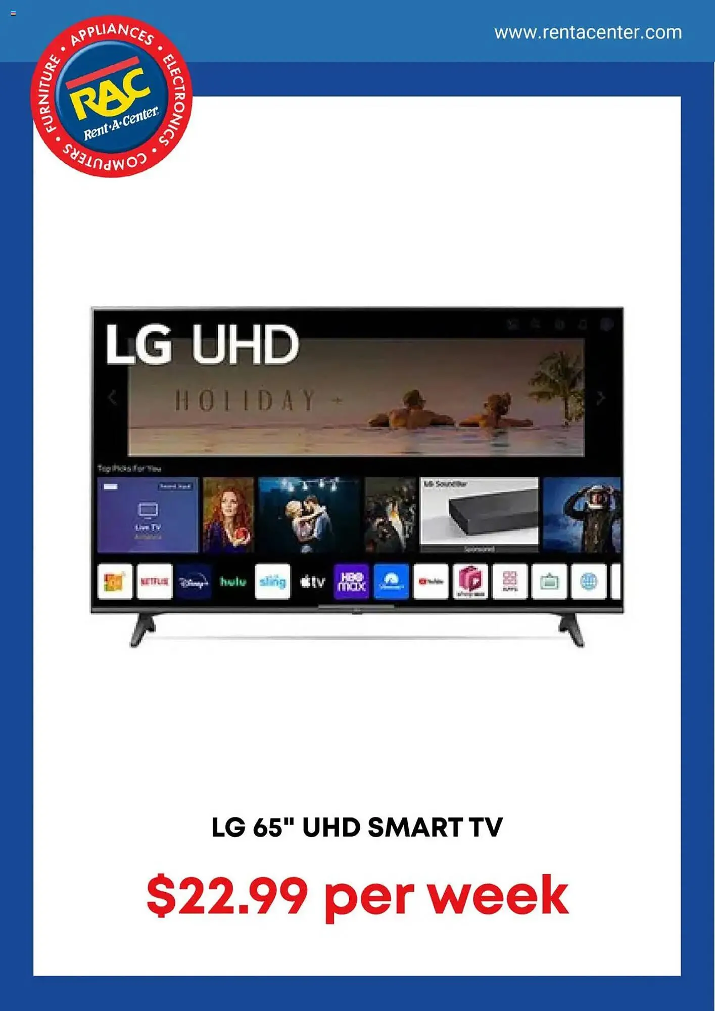 Weekly ad Rent A Center Weekly Ad from July 22 to August 20 2025 - Page 9