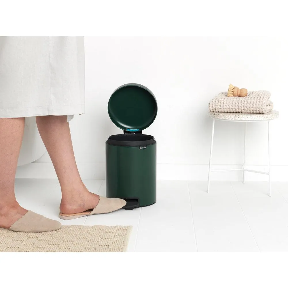 Brabantia NewIcon Step On Trash Can, 1.3 Gallon (5 Liter)