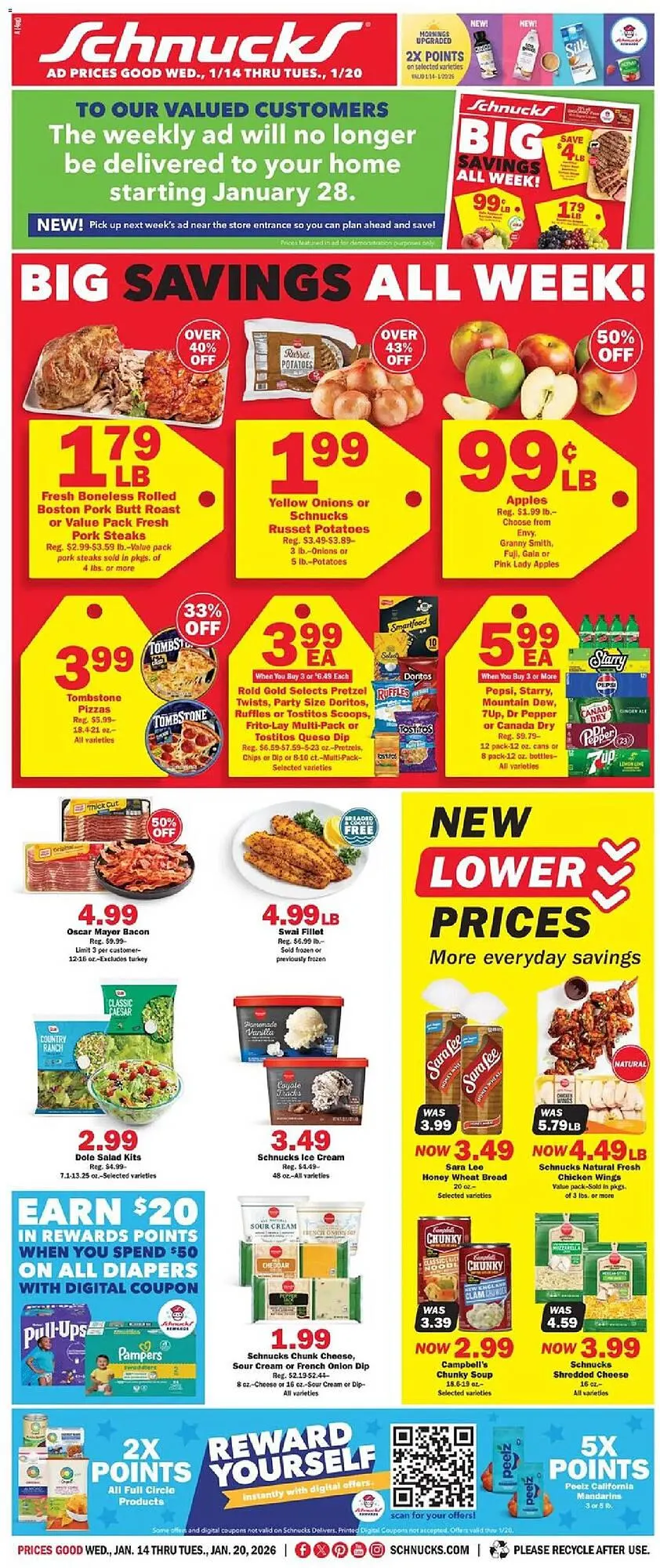 Weekly ad Schnucks weekly ad from January 14 to January 20 2026 - Page 1