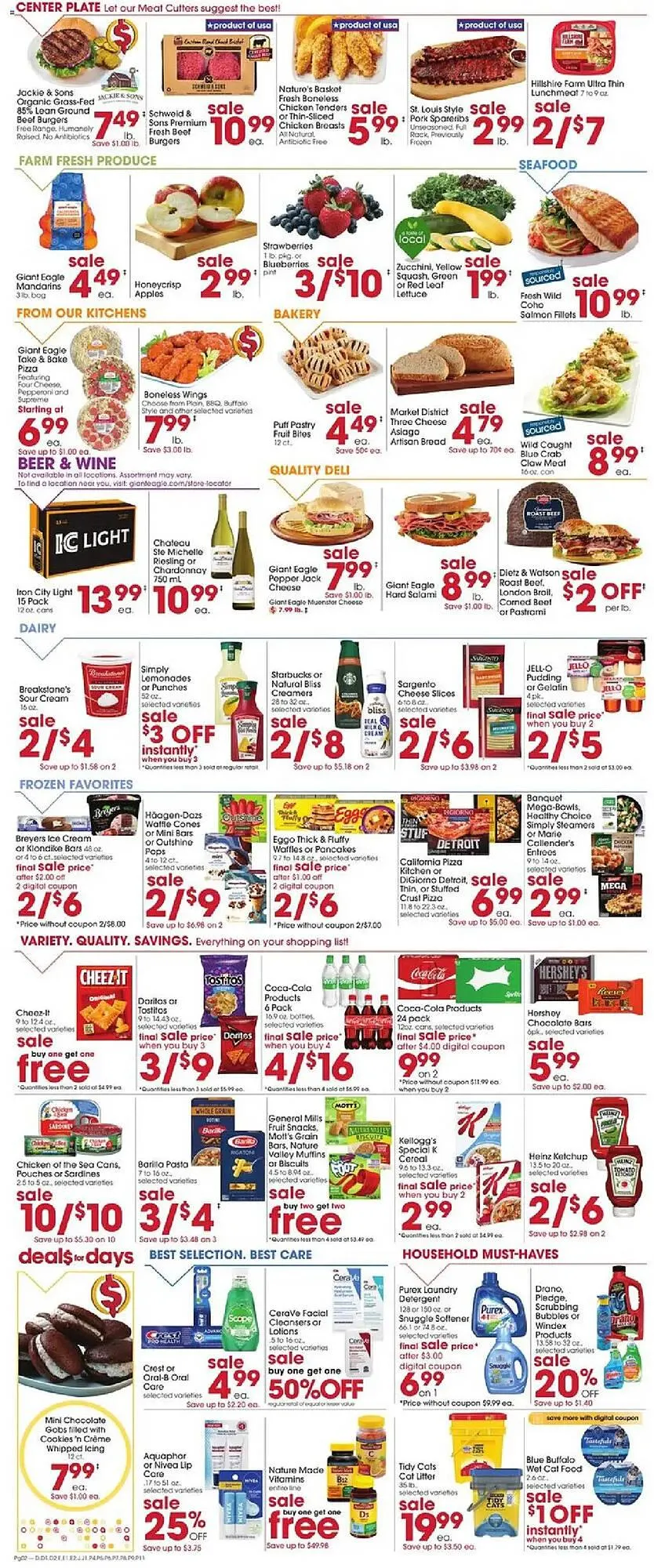 Weekly ad Giant Eagle Weekly Ad from August 21 to August 28 2025 - Page 2
