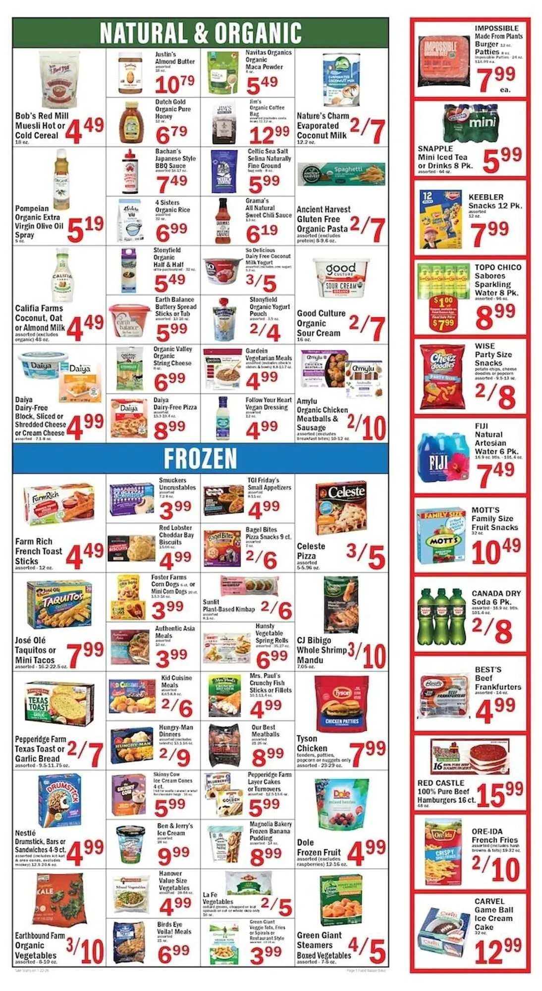 Weekly promotion Food Bazaar circular spanning from January 22 to January 28 2026 - Page 5 for Catalogue 365