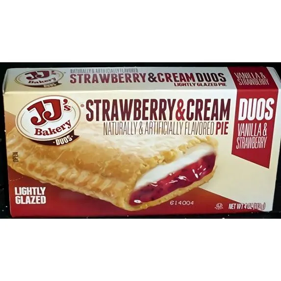 JJ's Strawberry and Cream Pie, 4 oz. JTM Foods