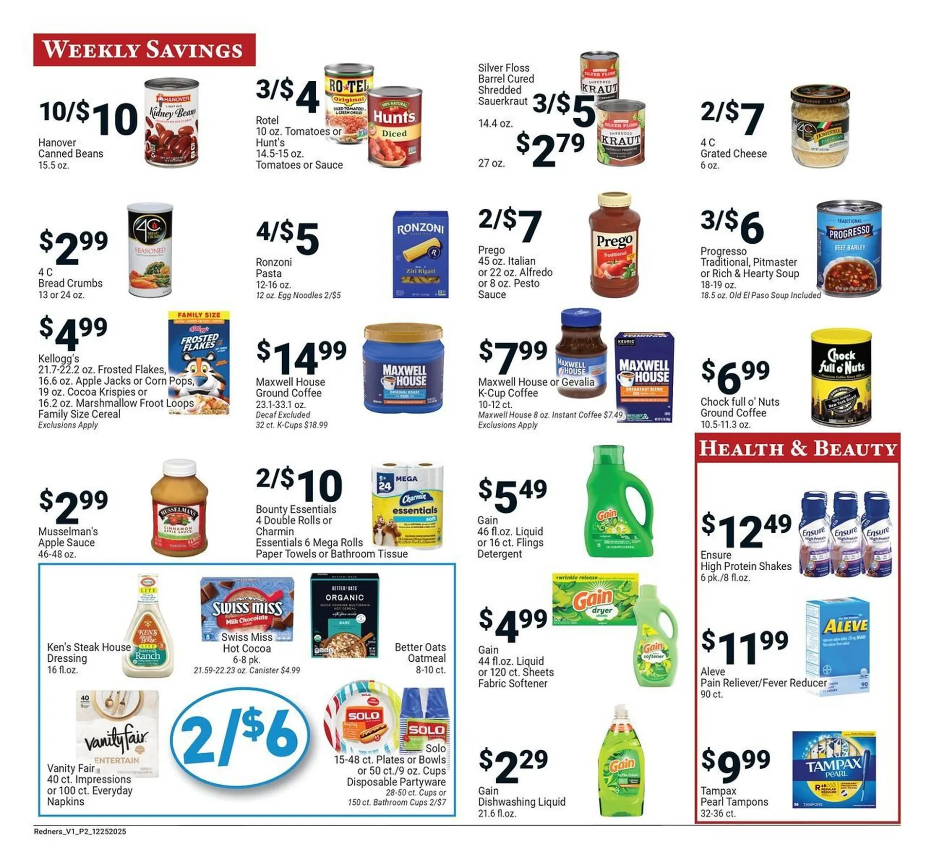 Weekly ad Redner's Warehouse weekly ad from December 25 to January 1 2026 - Page 2