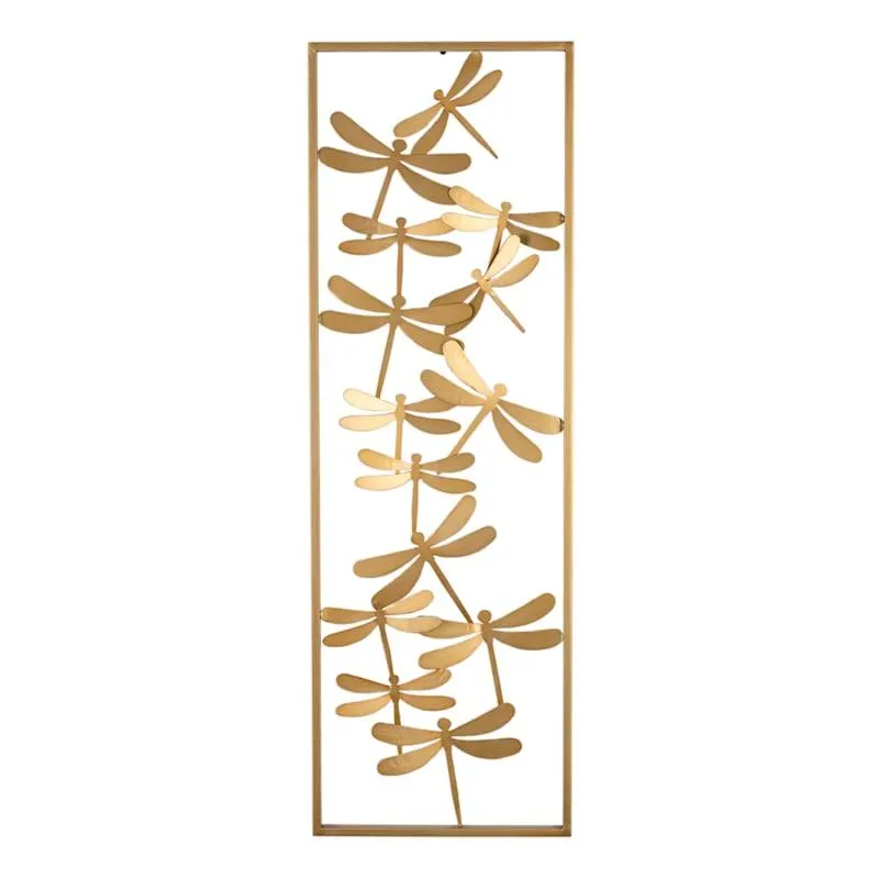 Dragonfly Outdoor Wall Decor, 12x36