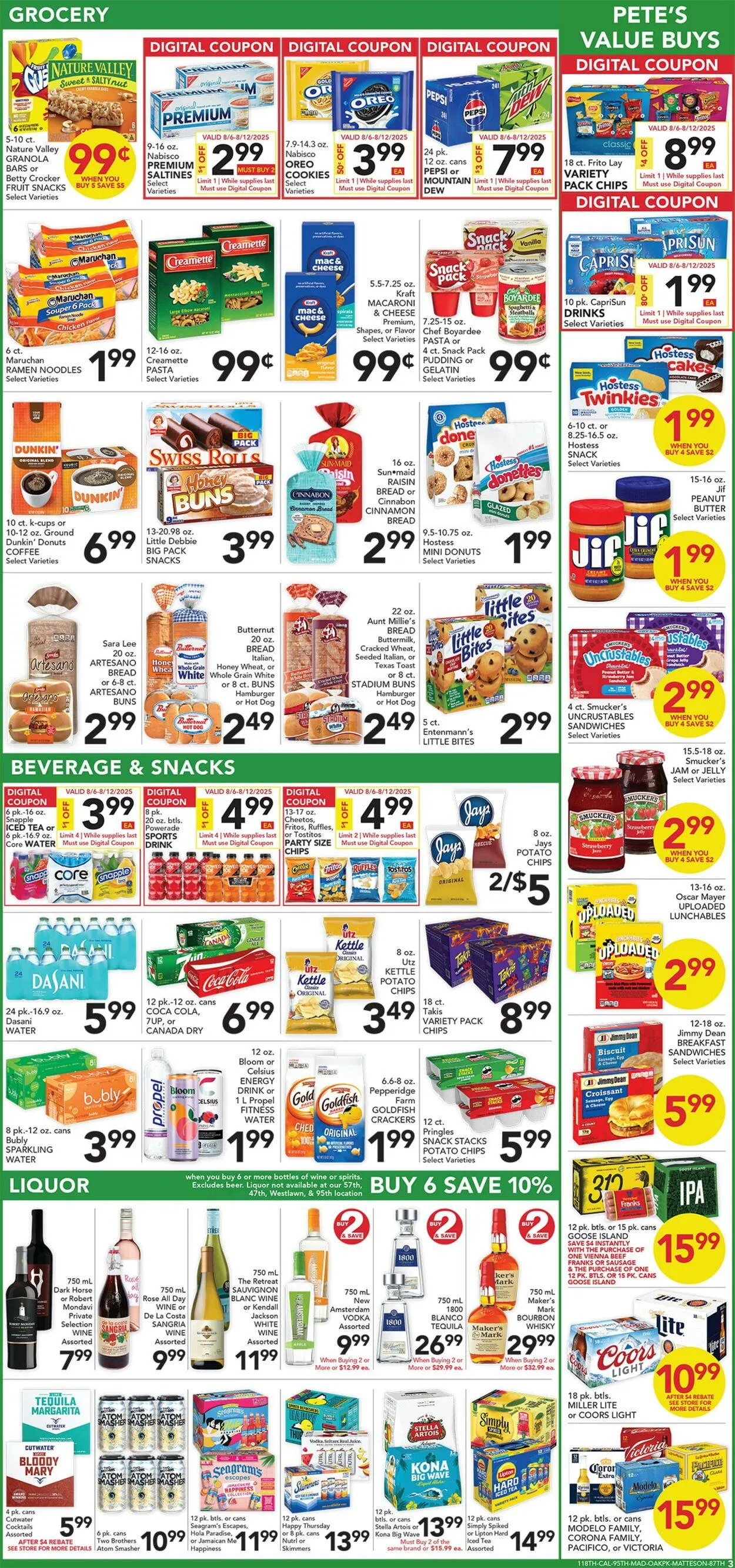 Weekly ad Pete's Fresh Market Current weekly ad from August 6 to August 12 2025 - Page 3