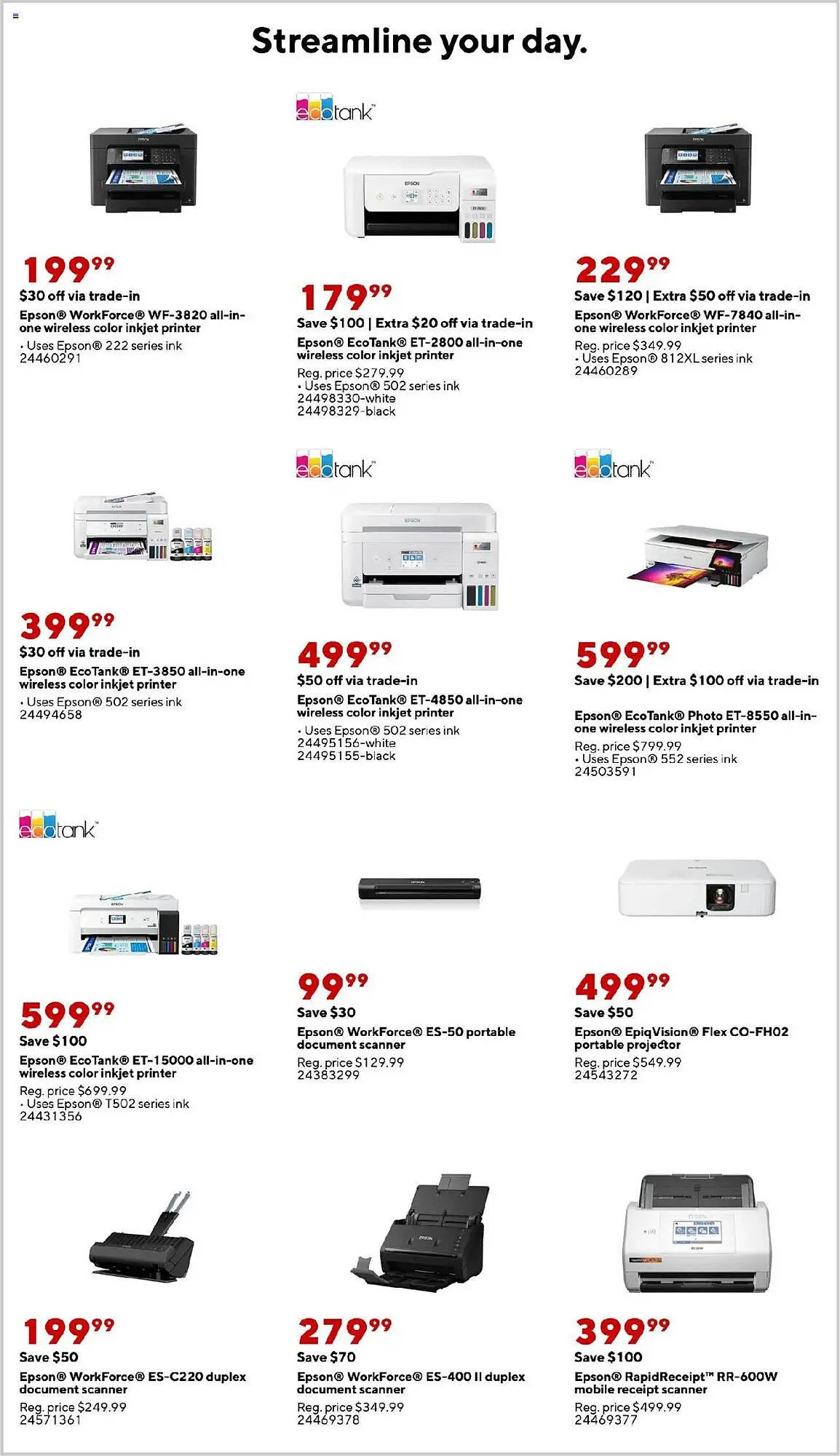 Weekly ad Staples Weekly Ad from February 2 to March 8 2025 - Page 9