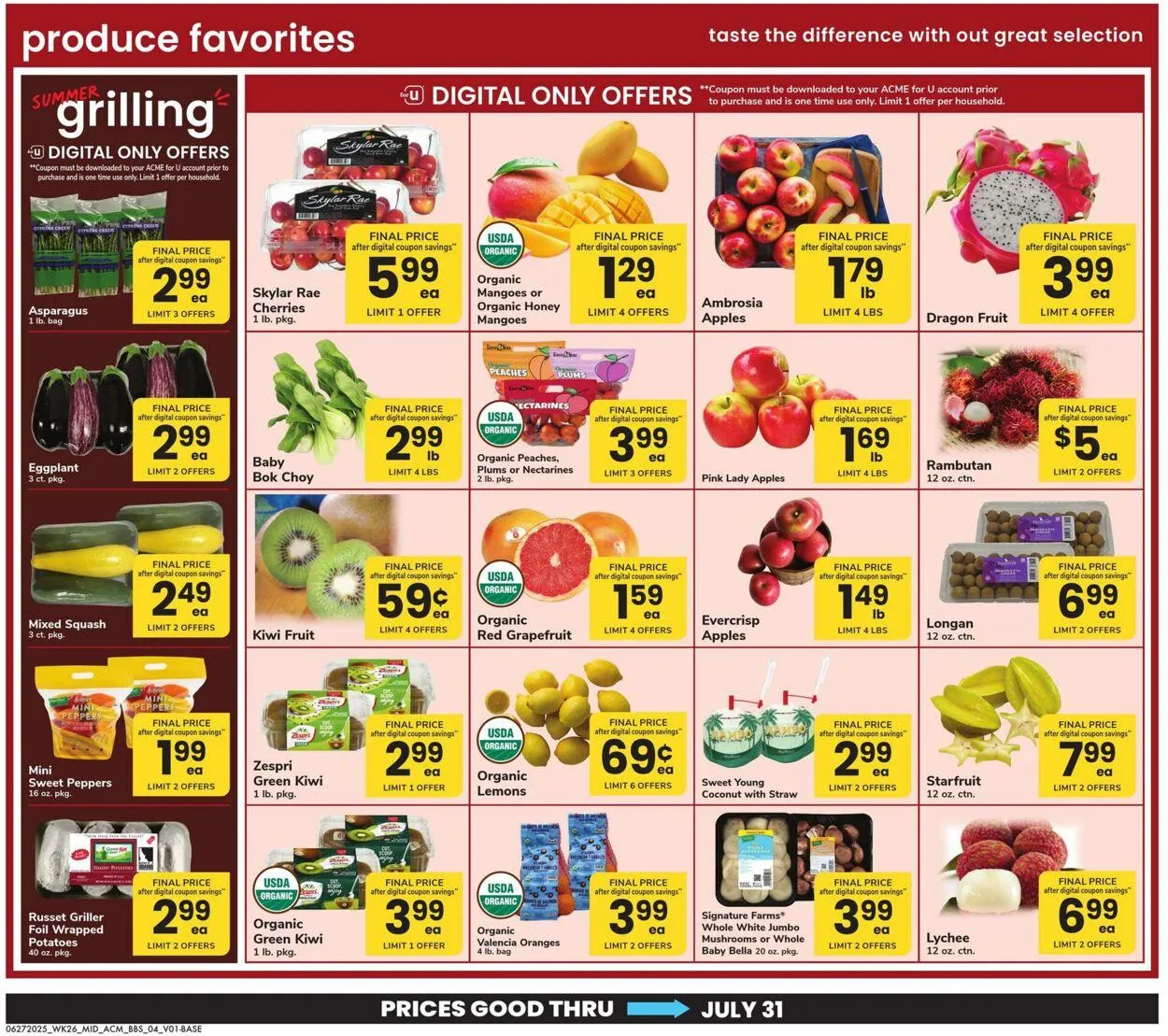 Catálogo de Acme Current weekly ad 27 de junio al 31 de julio 2025 - Página 4