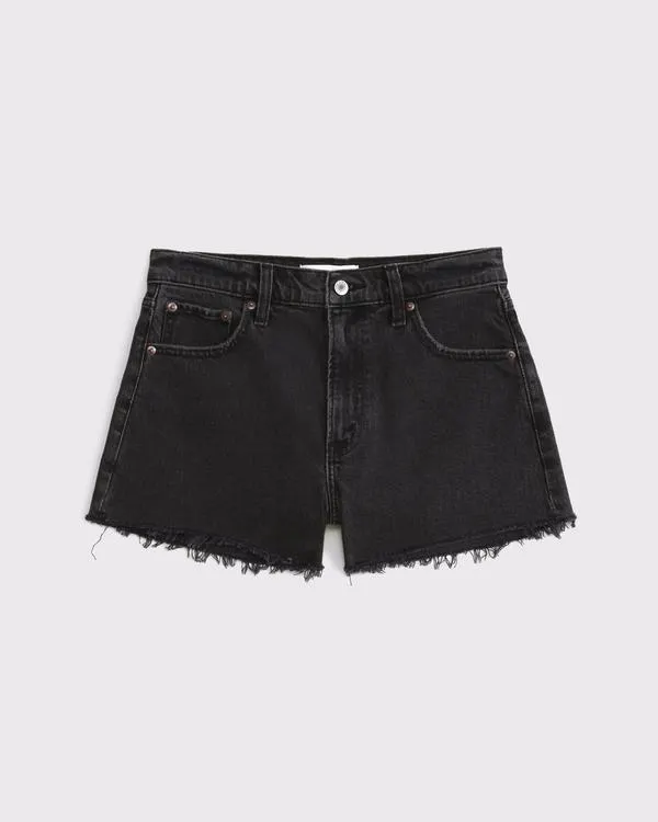 High Rise 90s Cutoff Short