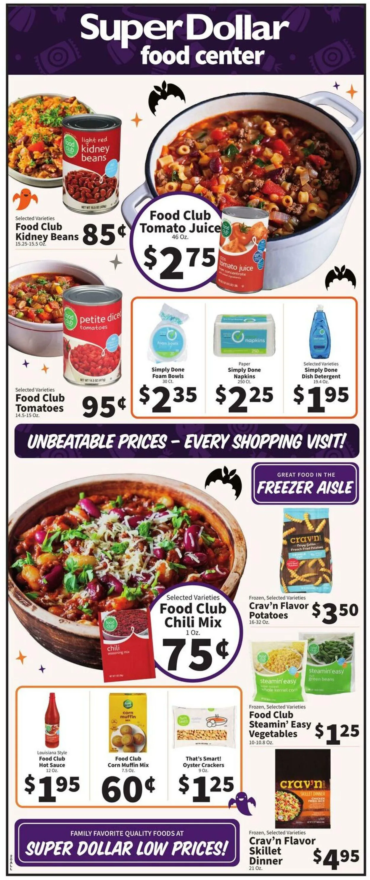 Weekly ad Super Dollar Food Center Current weekly ad from October 22 to October 28 2025 - Page 2