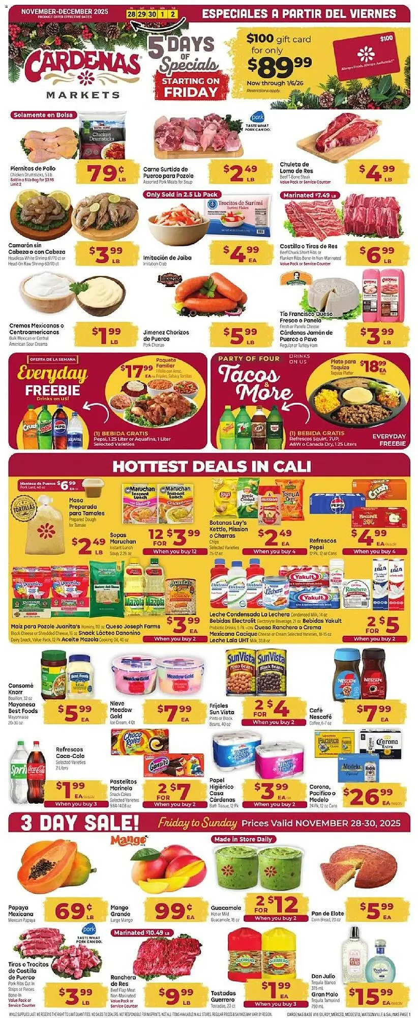 Cardenas weekly ad - 1
