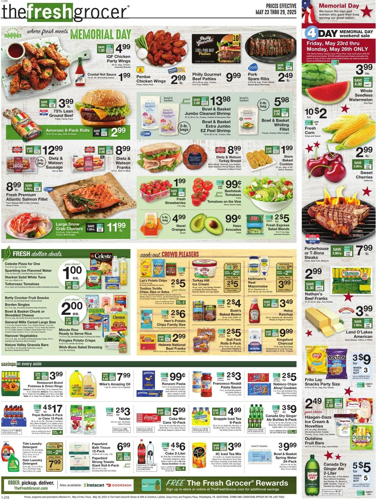 Weekly ad Gerrity's Supermarkets Current weekly ad from May 22 to May 29 2025 - Page 1