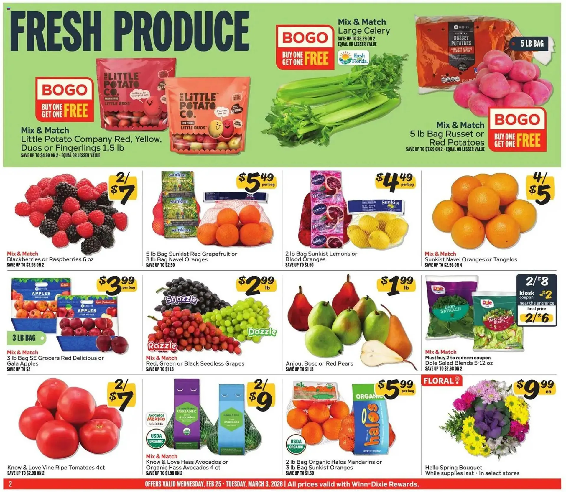 Weekly ad Winn Dixie weekly ad from February 25 to March 3 2026 - Page 2