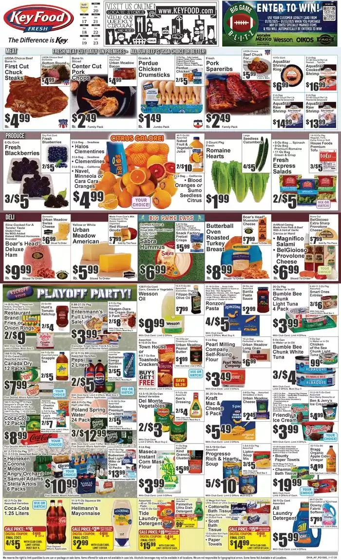 Weekly ad Current deals and offers from January 17 to January 23 2025 - Page 1