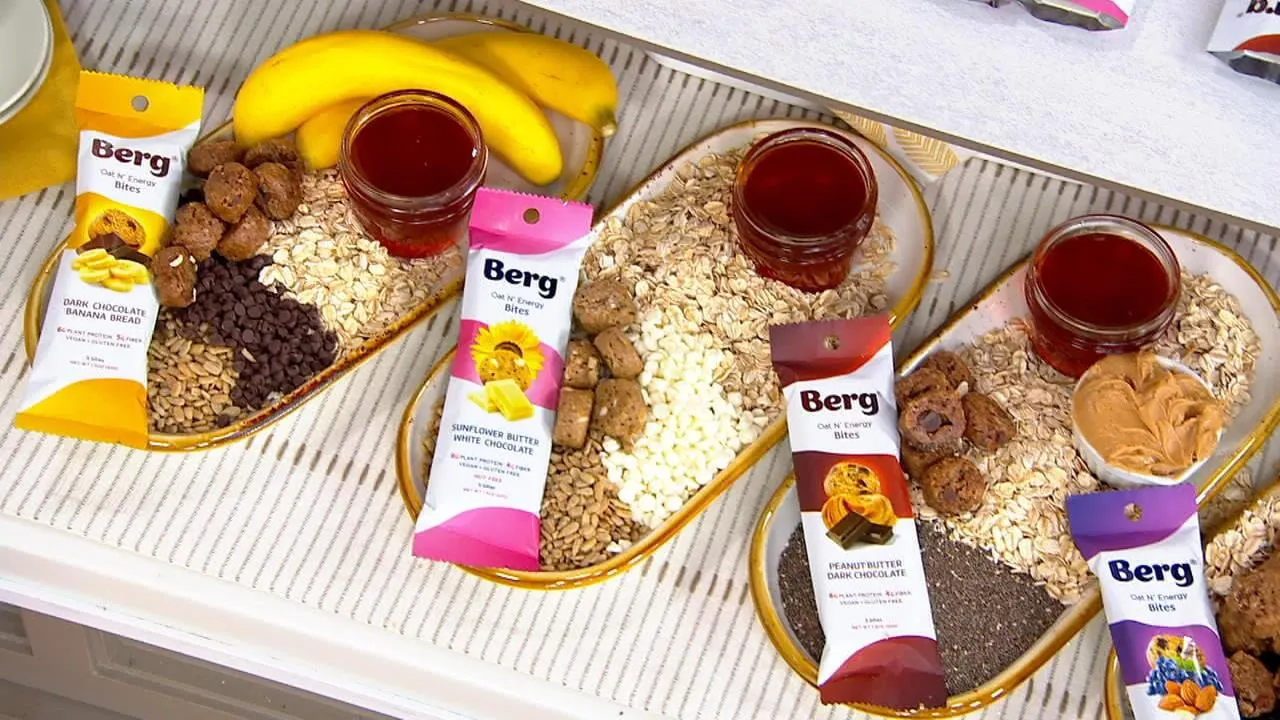 Berg Bites Variety Pack (80) Bites of Clean Energy Snacks