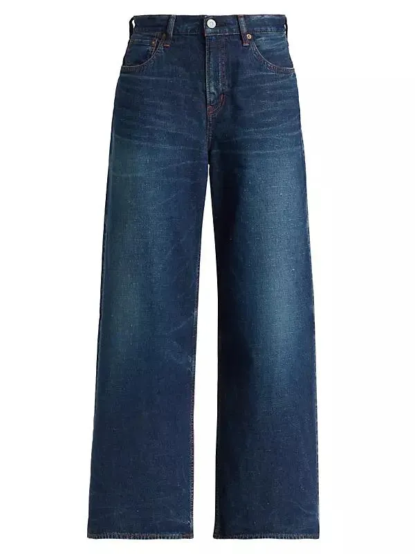 Emporia High-Rise Wide-Leg Jeans