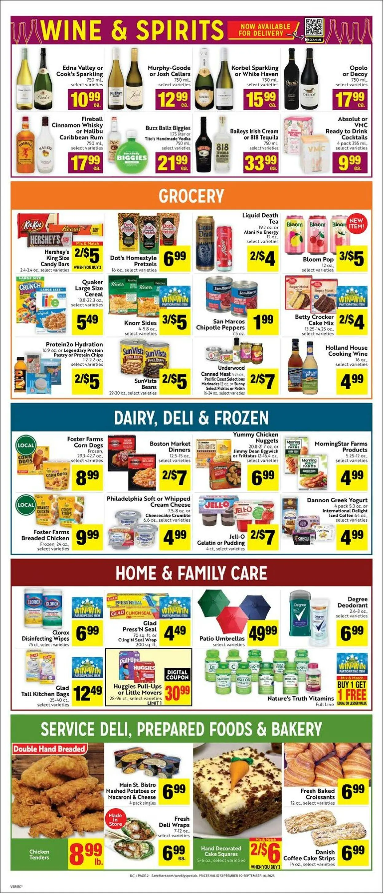 Weekly ad Save Mart Current weekly ad from September 10 to September 16 2025 - Page 2