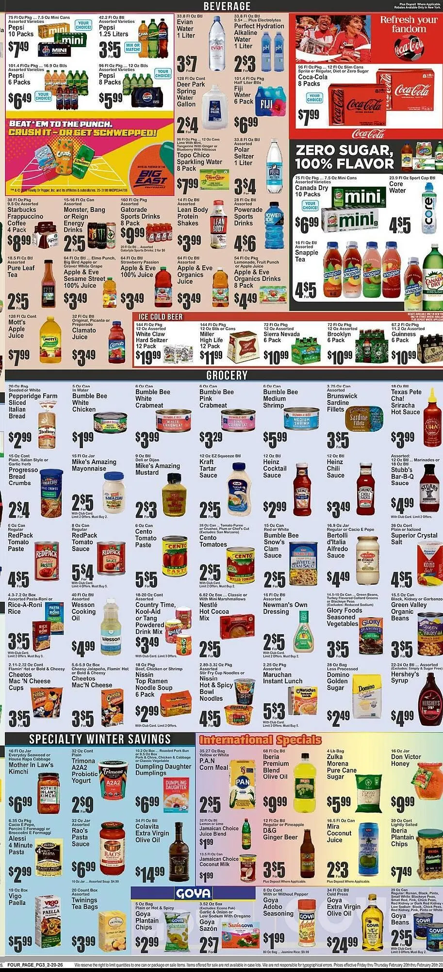 Weekly ad Key Food circular from February 20 to February 26 2026 - Page 4