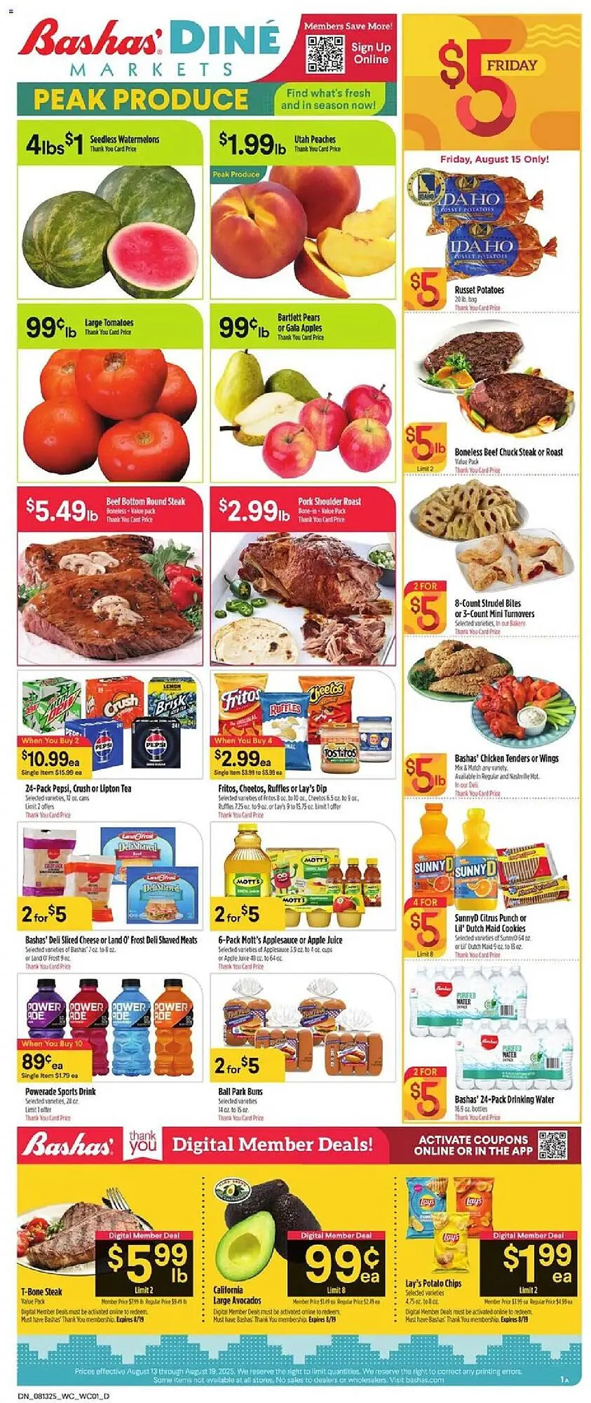 Bashas Weekly Ad - 1