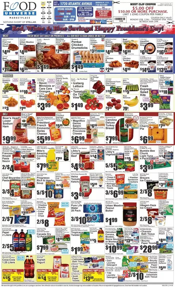 Weekly ad Save now with our deals from February 14 to February 20 2025 - Page 1